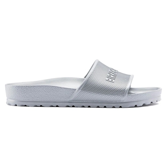 Birkenstock Men's Barbados EVA - Silver Slides Slippers Shoes Size 12 - Picture 5 of 8
